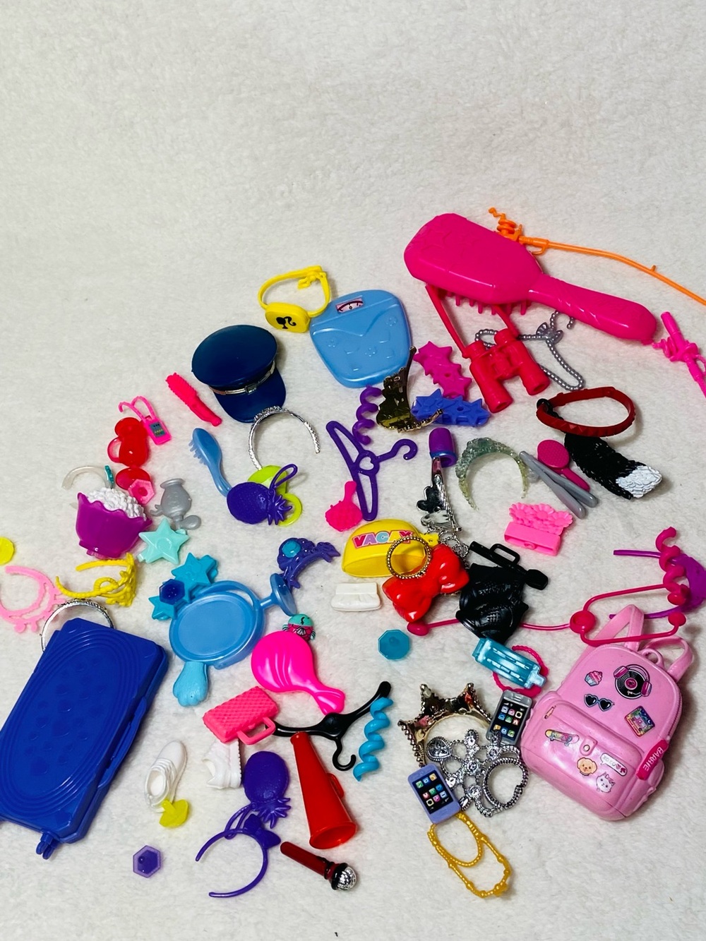 1990s - Modern Barbie Accessory Lot Barbie Bits Barbie Food Barbie Accessories